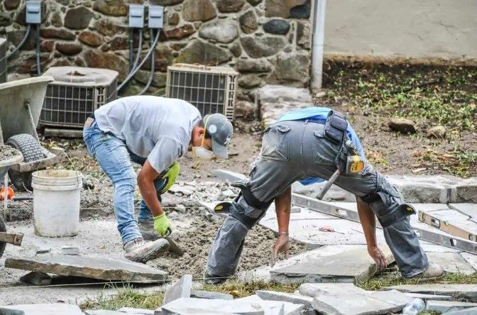 Landscaping & Hardscaping project in Richmond