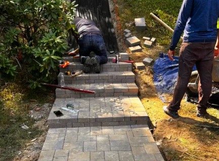 Landscaping & Hardscaping project in Richmond
